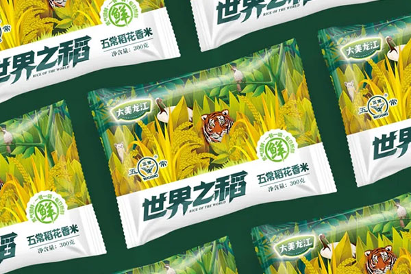 國內經典大米包裝設計x世界之稻 國內經典大米包裝設計x世界之稻